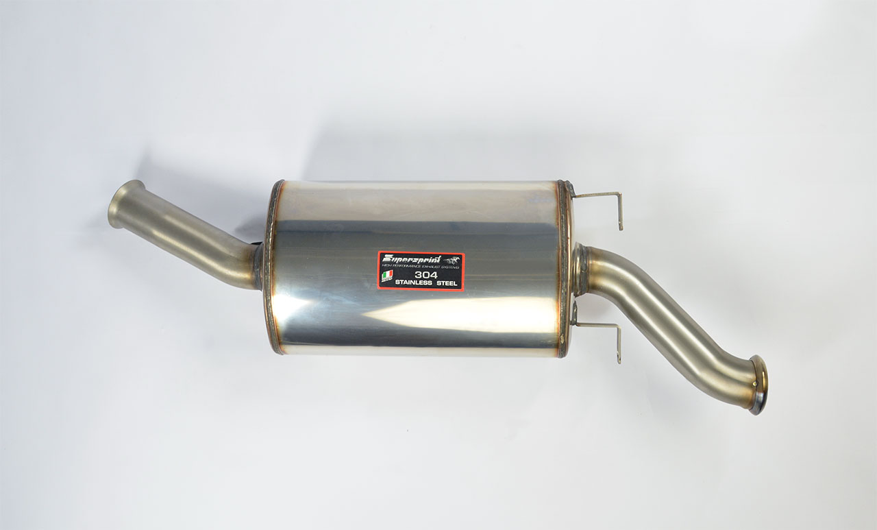 Rear exhaust