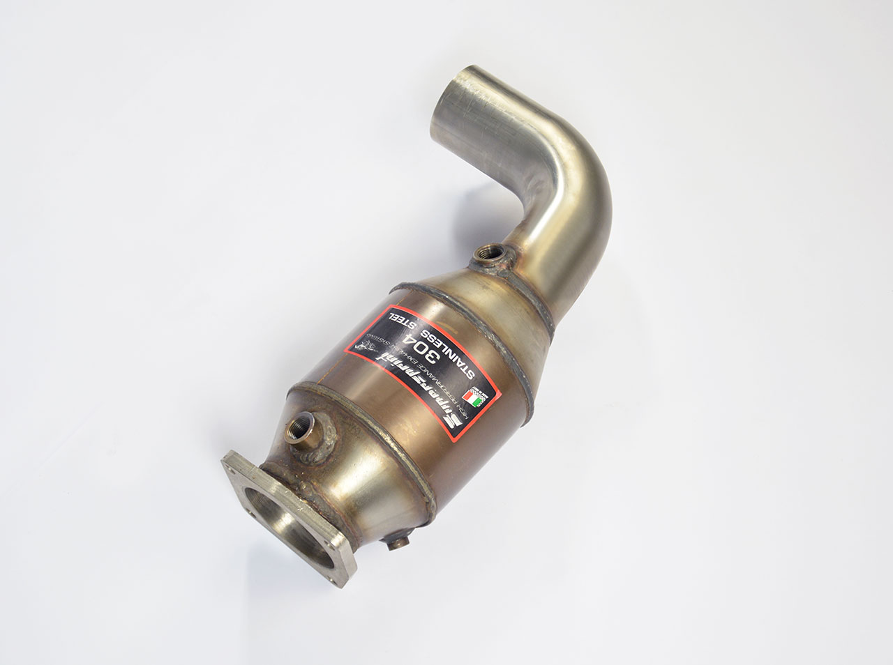 Catalizador metalico delantero izquierdo 