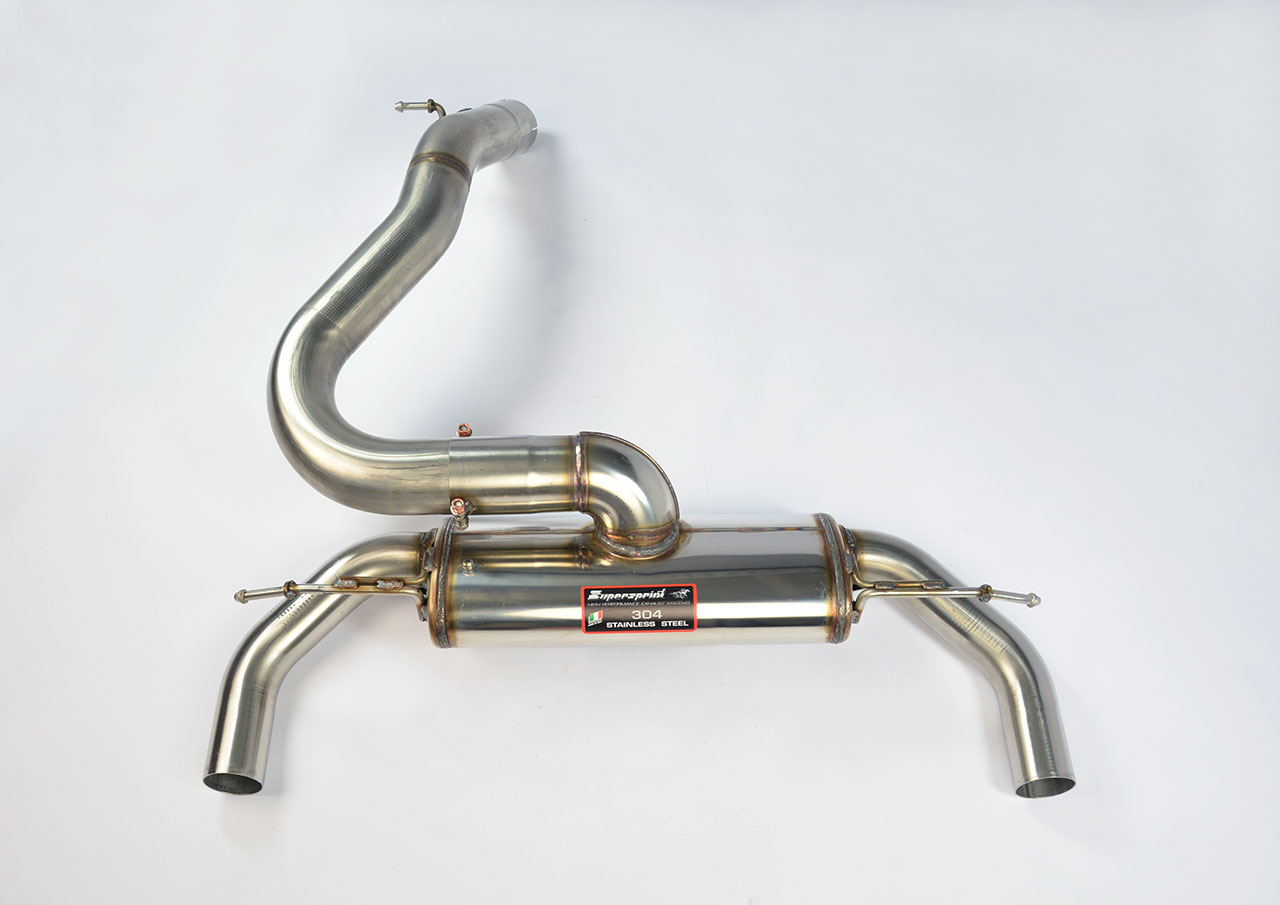 Rear exhaust Racing 