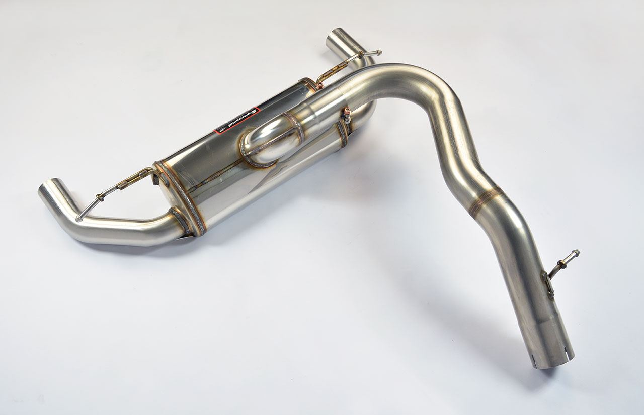 Rear exhaust Racing 