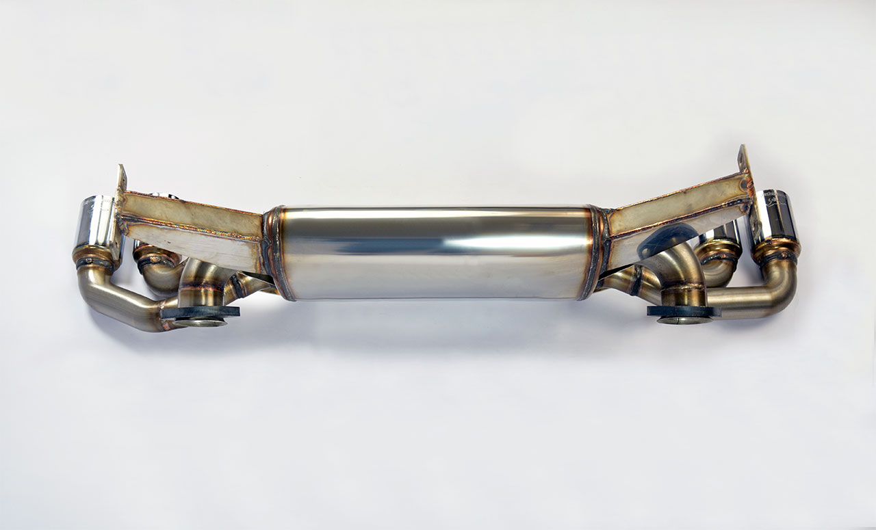 Rear exhaust Sport/Racing Right OO70 - Left OO70