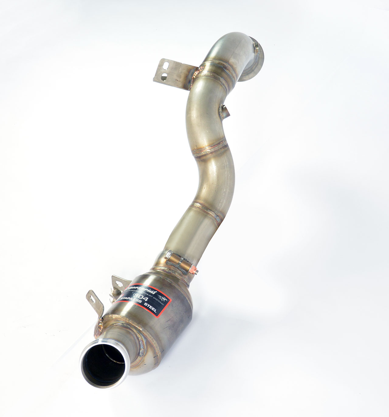 Downpipe Right + Metallic catalytic converter Deletes the primary catalytic + GPF (RHD - LHD)