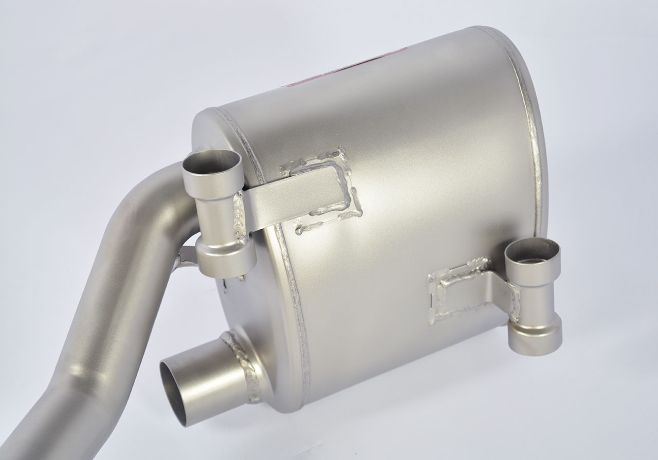 Rear exhaust Left