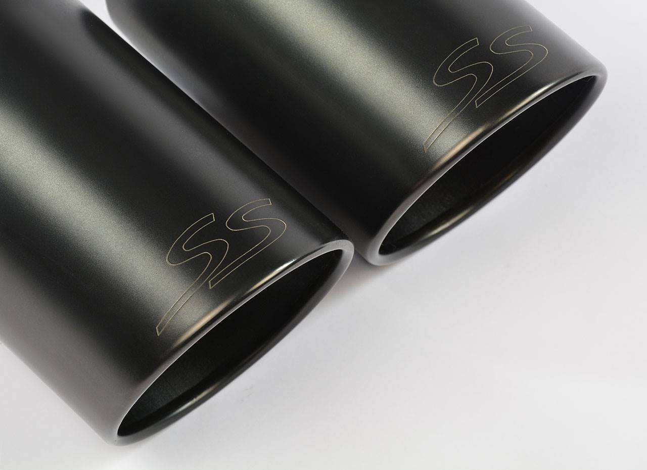 Kit colas de escape Gun Metal Grey OO100