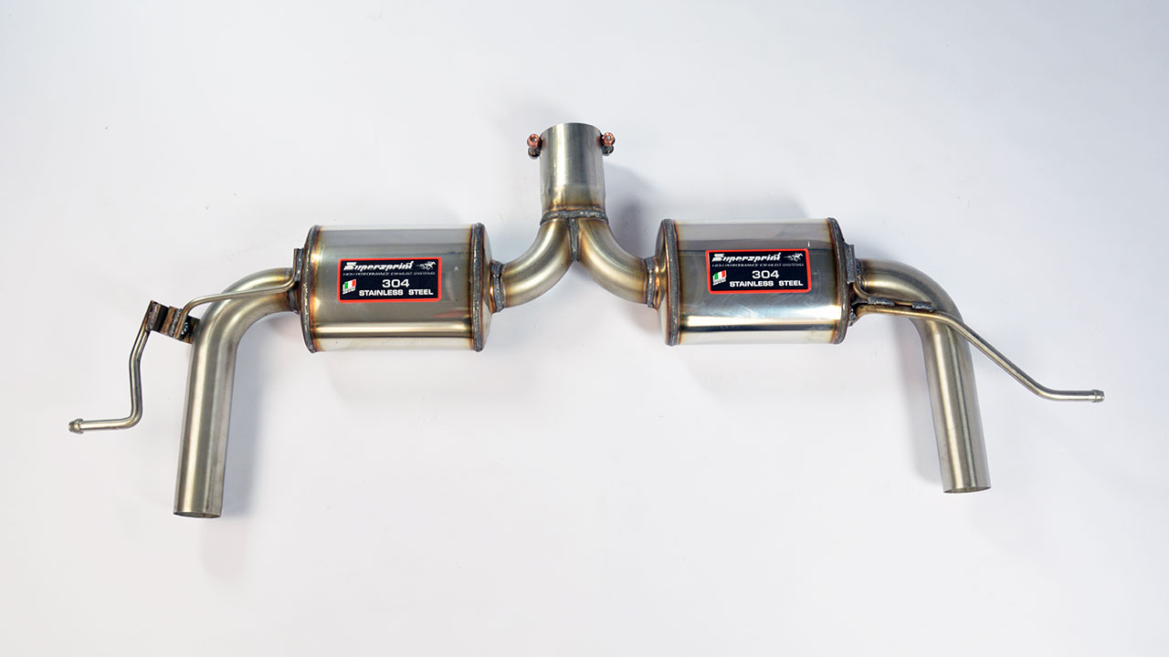 Rear exhaust Racing