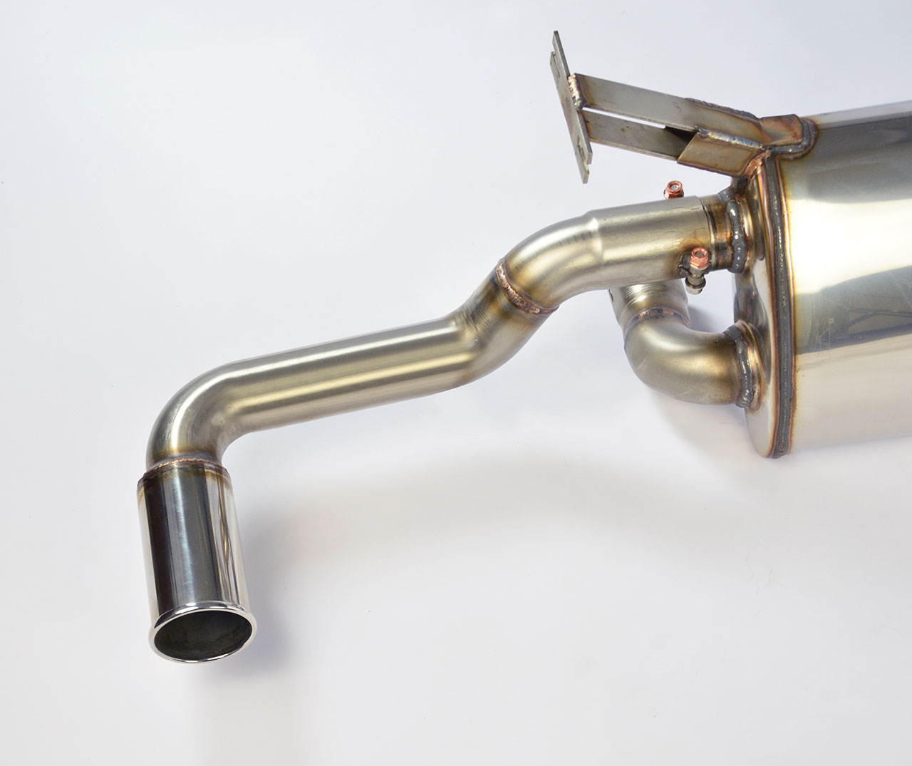 Silencioso trasero Derecho-Izquierdo O70 ''Sport/Racing'' With By-Pass pipe for the stock valve