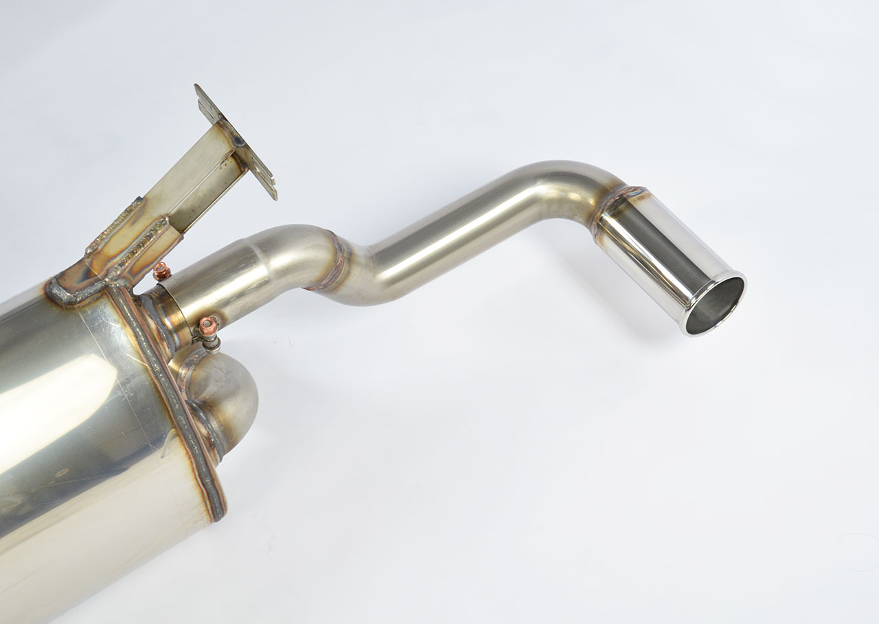 Endschalldämpfer ''Sport/Racing'' Rechts O70 - Links O70 With By-Pass pipe for the stock valve
