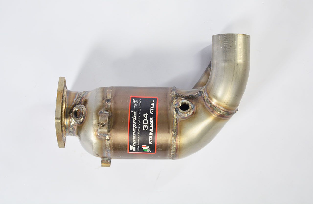 Anteriore sinistro con Catalizzatore Metallico 100CPSI