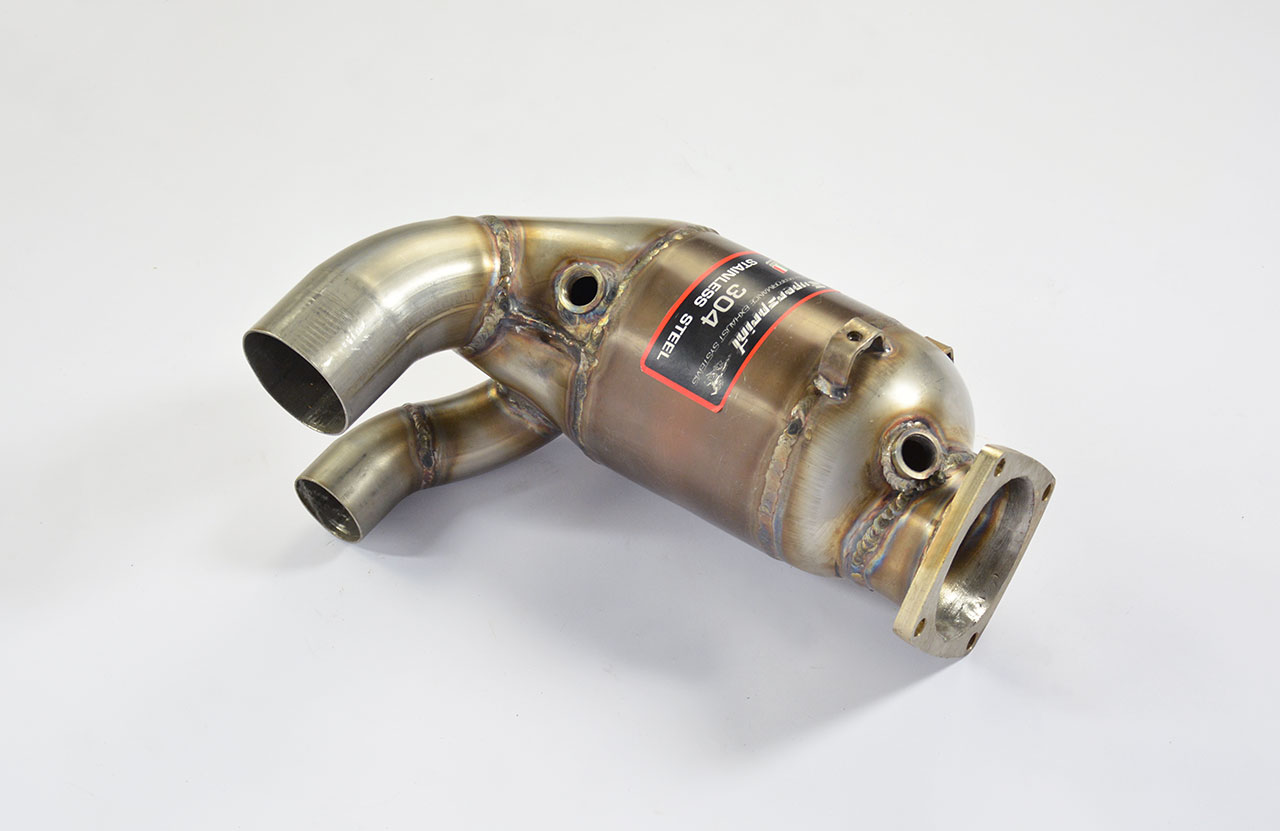 Anteriore sinistro con Catalizzatore Metallico 100CPSI