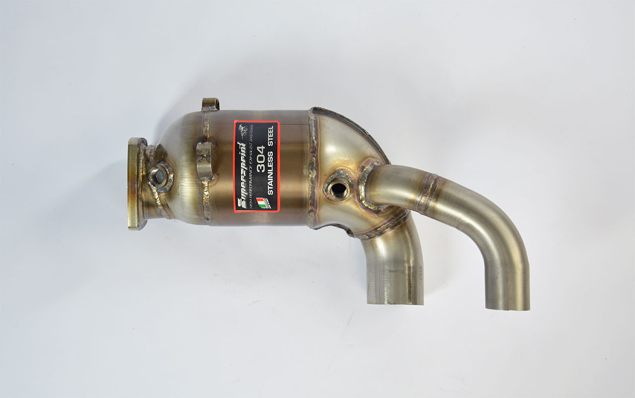 Anteriore destro con Catalizzatore Metallico 200CPSI