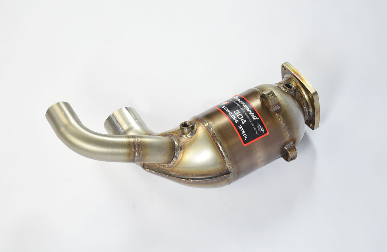 Catalyseur métallique droite 100CPSI  
