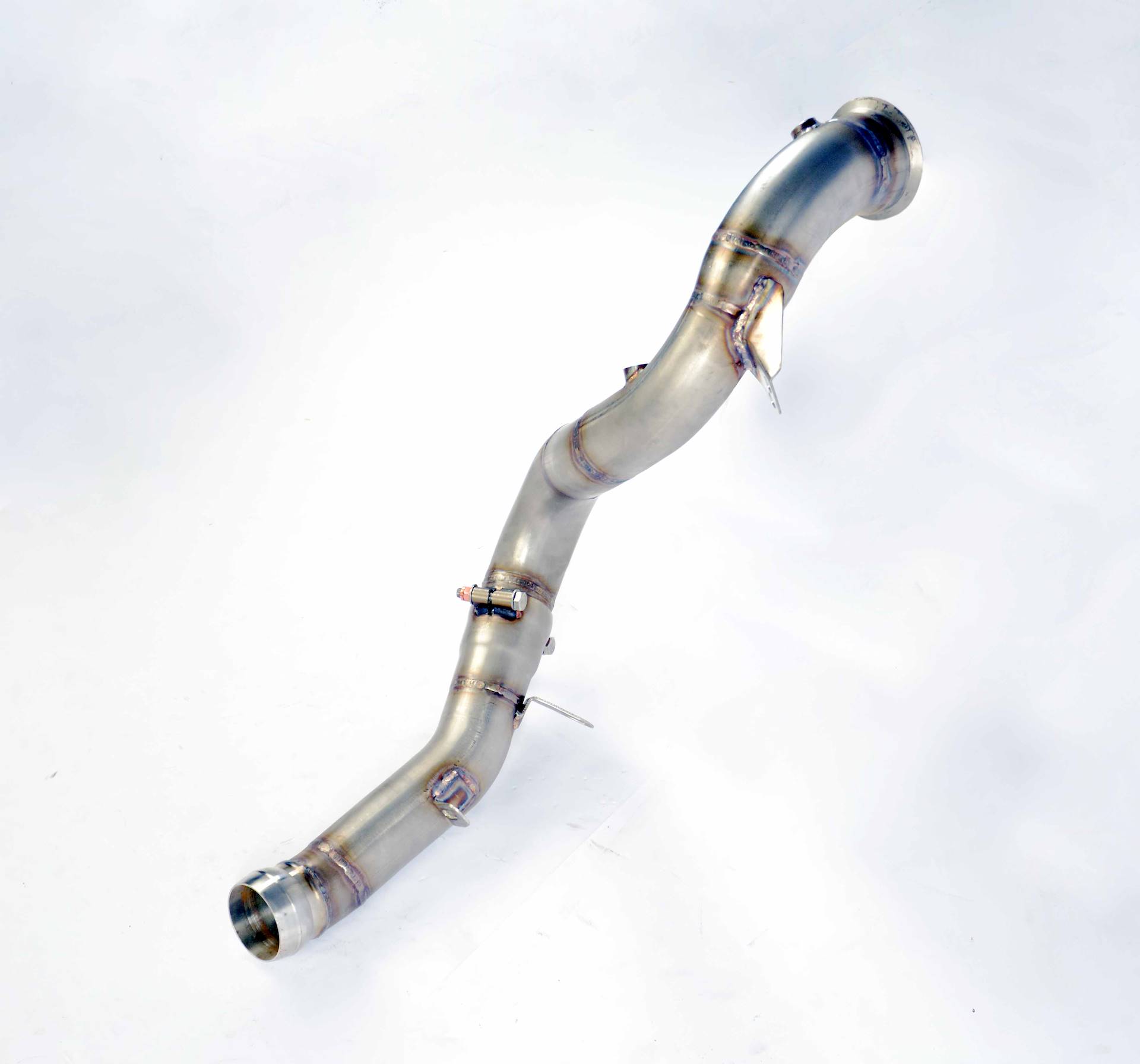 Downpipe Rechts + Links Ersetzt den Primär- und  Sekundär-Kat (-Kat-Entfall + GPF) (RHD - LHD)