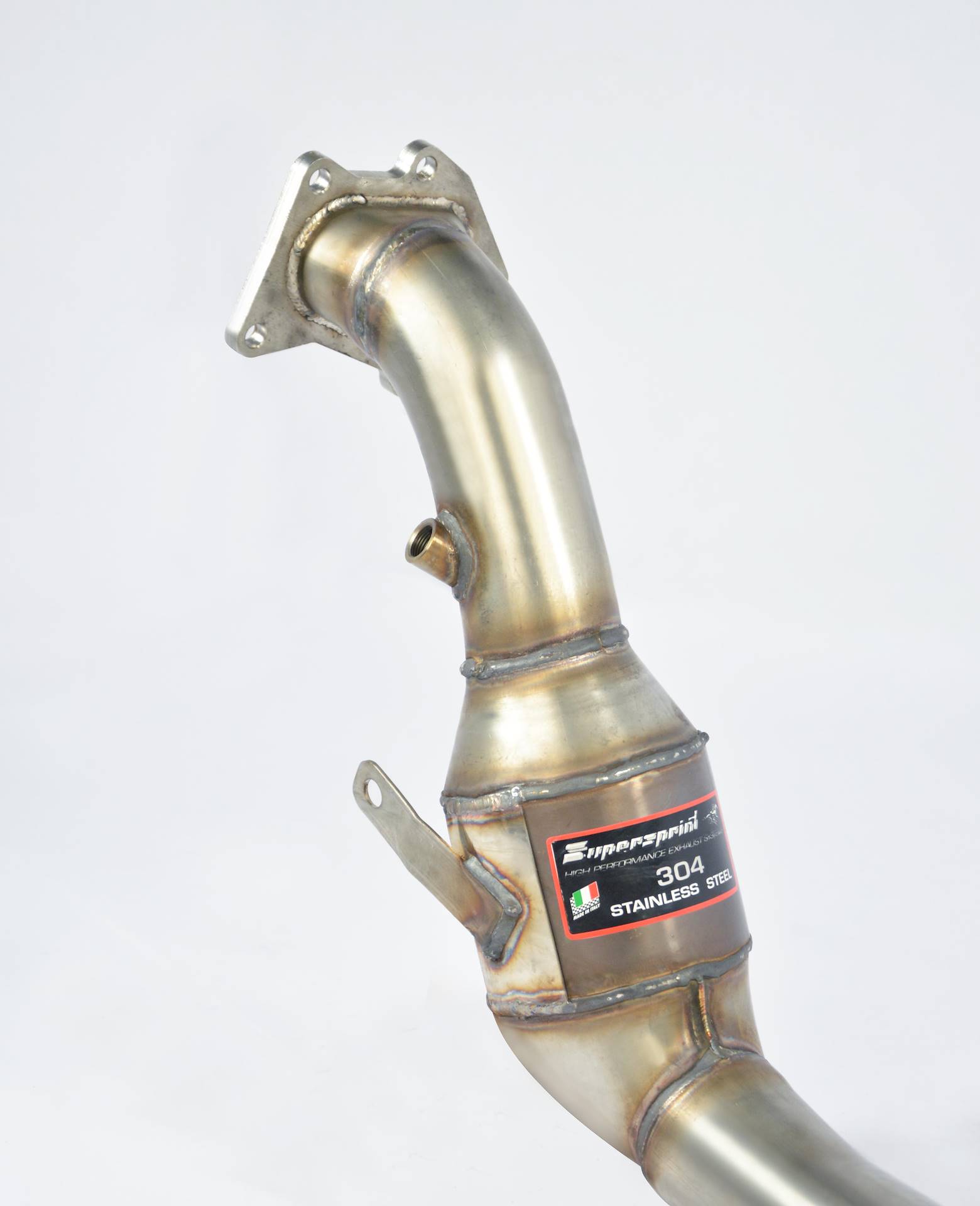 Downpipe + Catalizzatore metallico