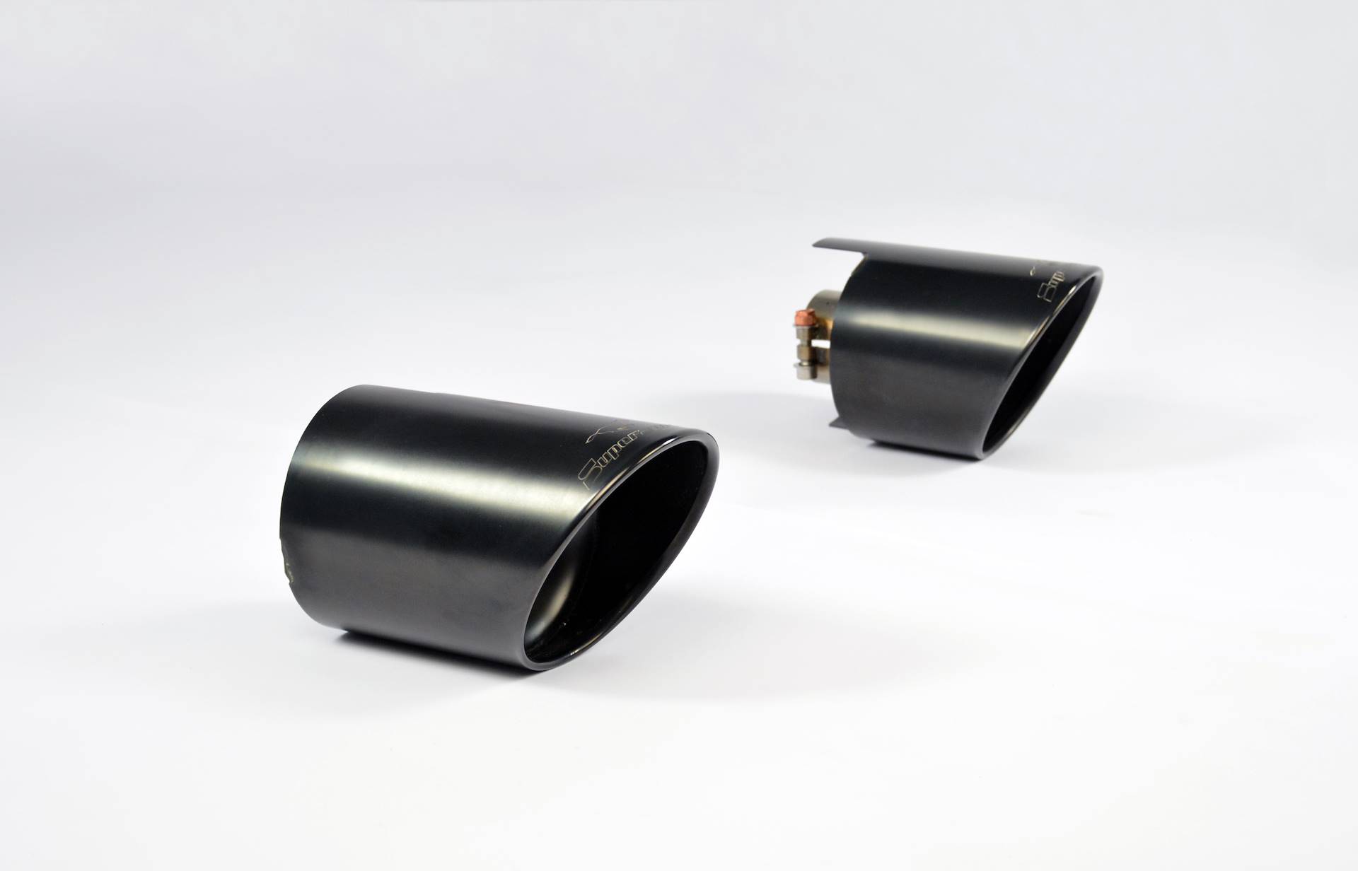 Colas de escape Derecha-Izquierda Gun Metal Grey O 120