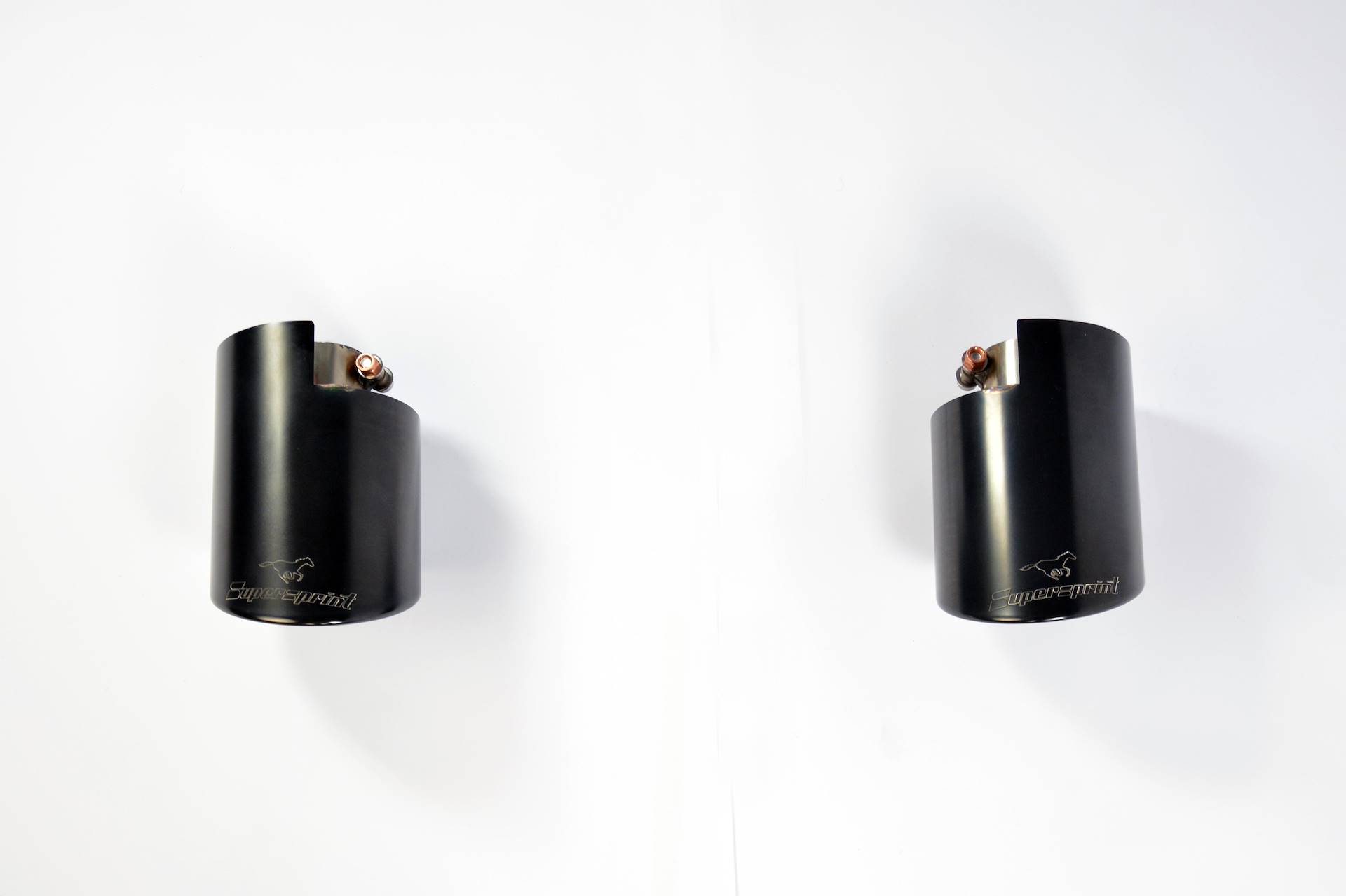 Colas de escape Derecha-Izquierda Gun Metal Grey O 120