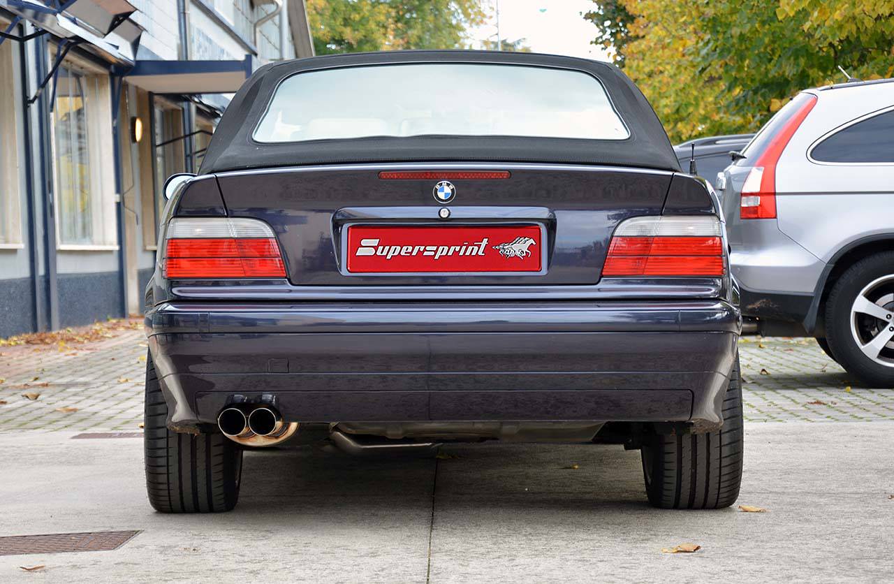 Sportauspuff anlage für BMW E36 328i, BMW E36 328i 24v (Limousine / Coupé /  Cabrio / Touring) '95 -> '98, BMW Classic, Abgassysteme, Auspuffanlagen,  Klappenauspuff