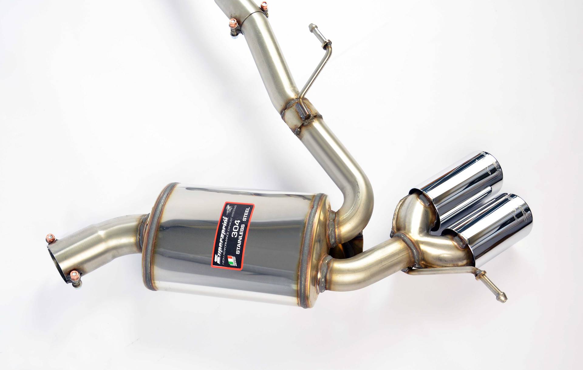 Rear exhaust Right OO80 - Left OO80 