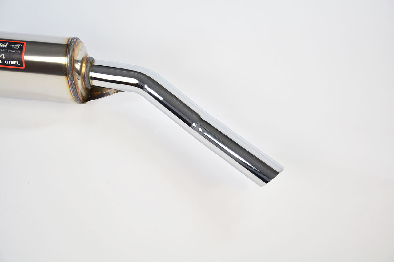Rear exhaust