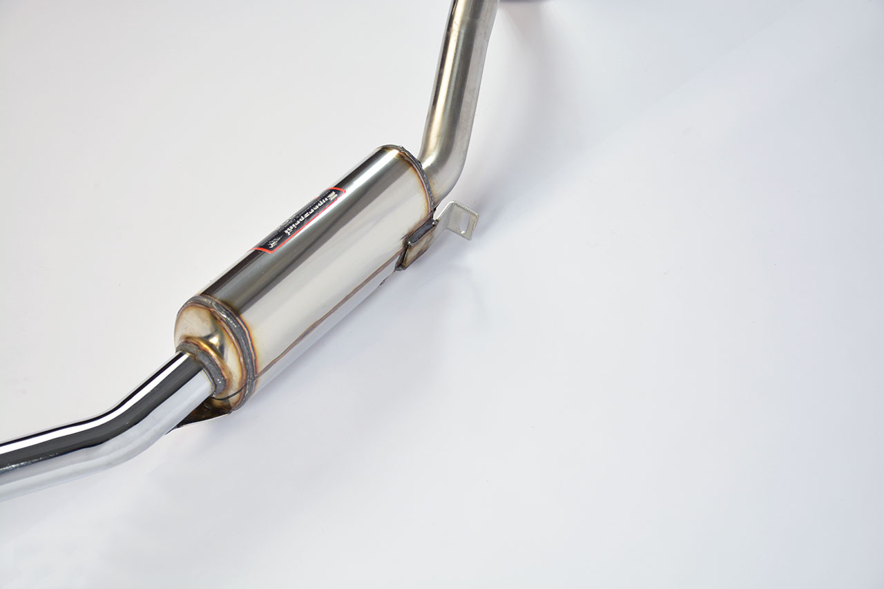 Rear exhaust