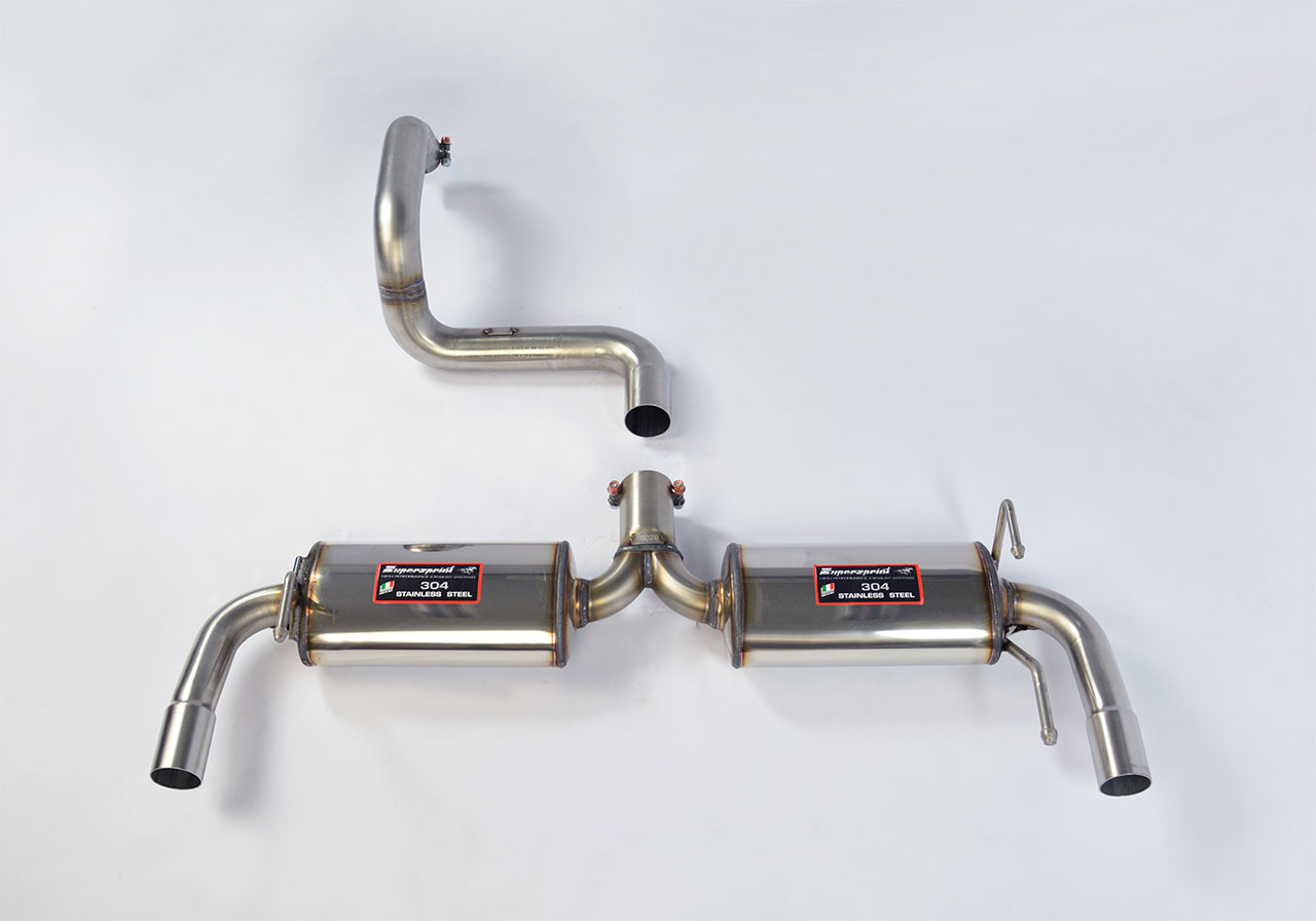 Rear exhaust Right - Left