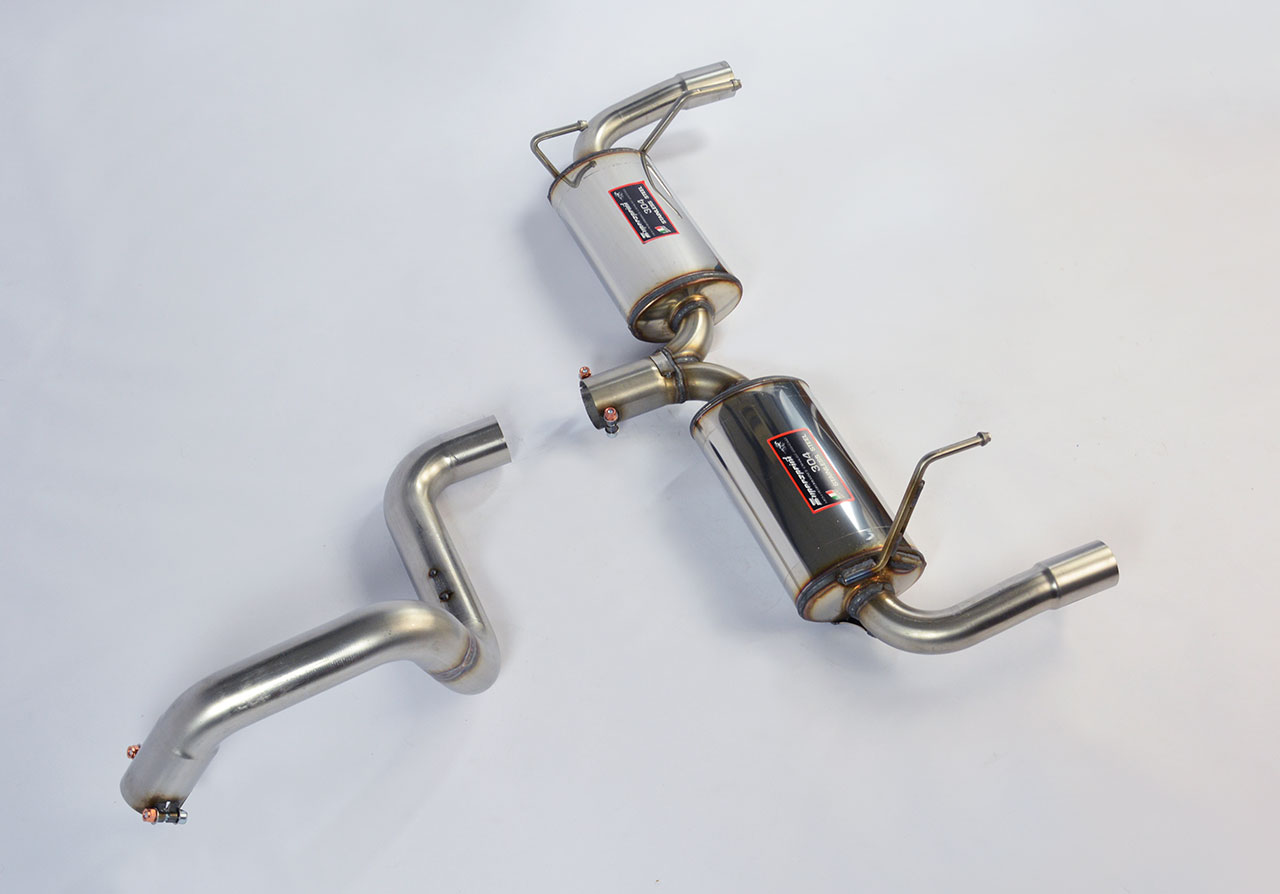 Rear exhaust Right - Left