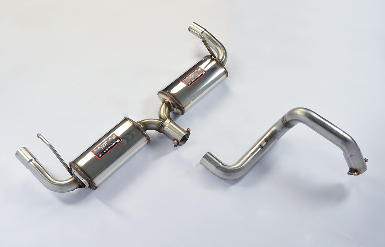 Rear exhaust Right - Left