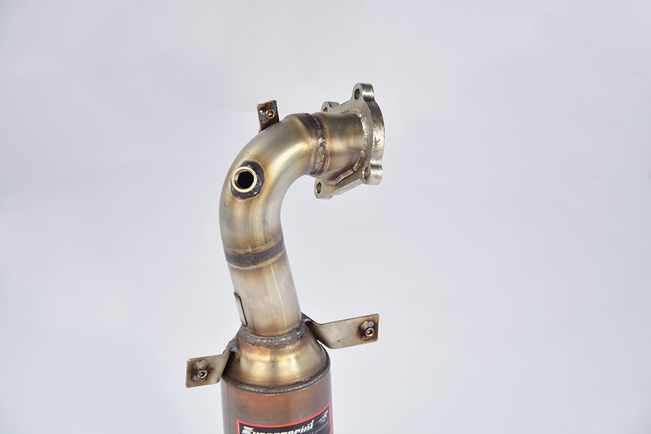 Turbo downpipe kit +  Metallic catalytic converter