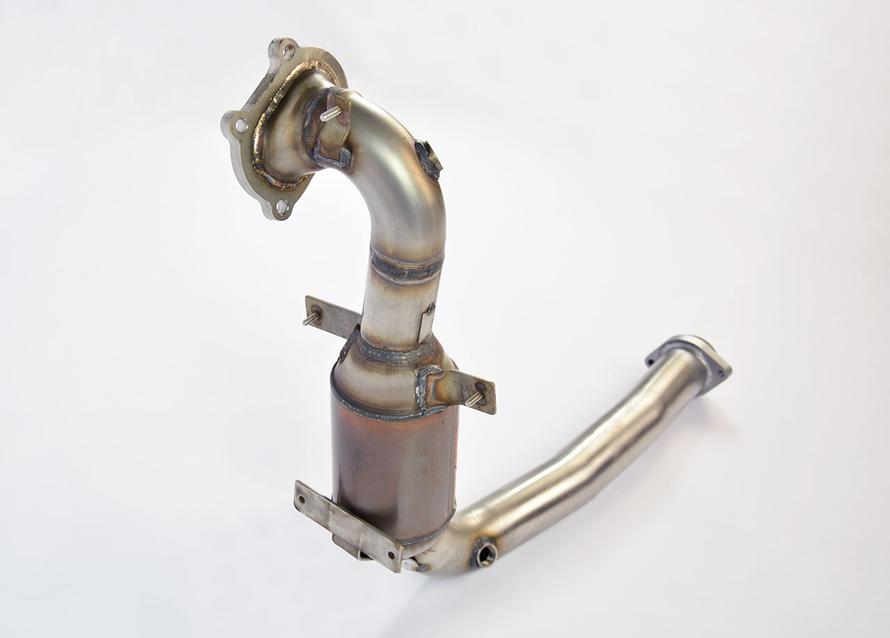 Turbo downpipe kit +  Metallic catalytic converter