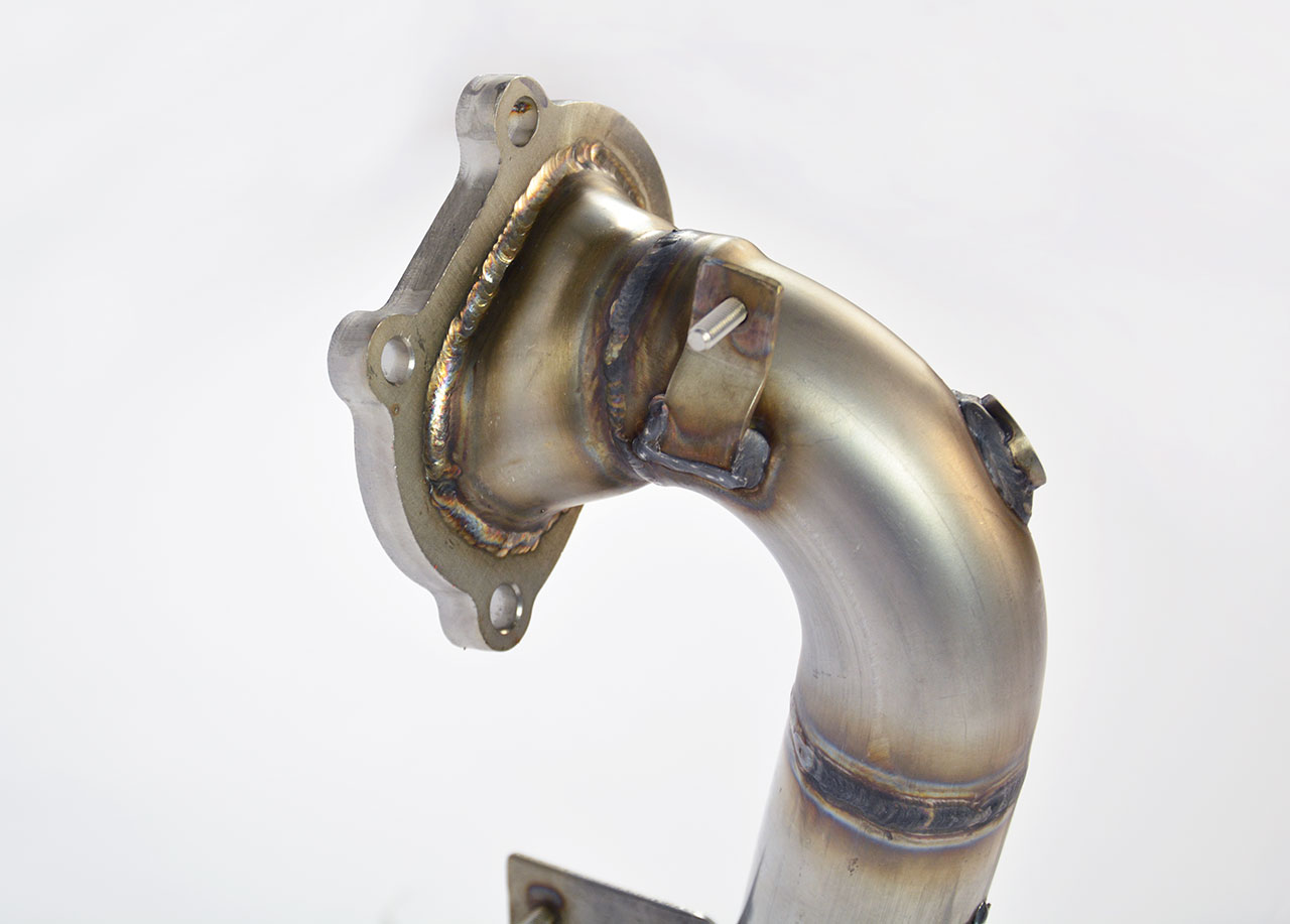 Turbo downpipe kit +  Metallic catalytic converter