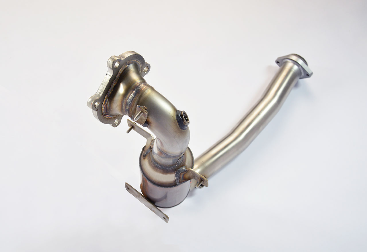 Turbo downpipe kit +  Metallic catalytic converter