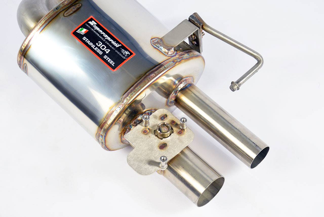 Rear exhaust Left with valve
