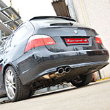 Alpina B5 S 4.4i V8 sound with Supersprint full exhaust system with bypass valve