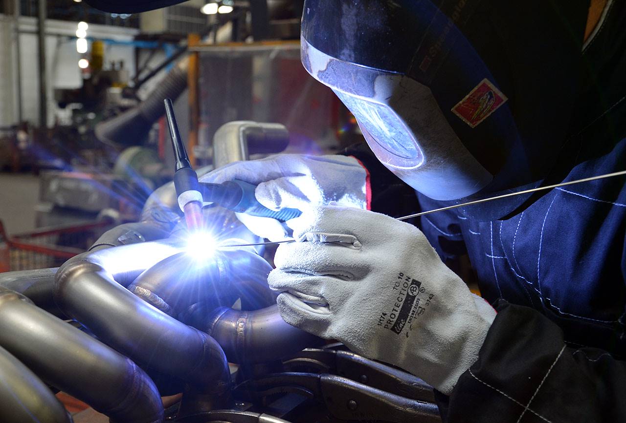 Colectores 100%  Acero Inox Diseño escalonado (Volante a la izquierda)