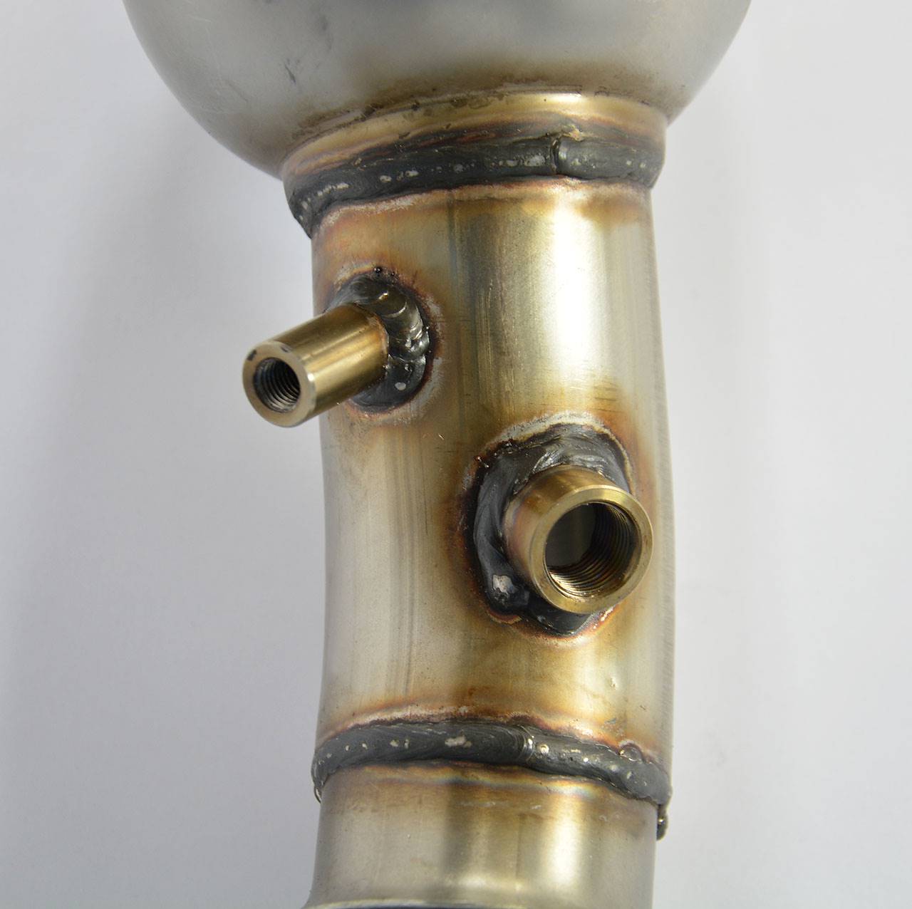 Catalizador metalico delantero izquierdo 