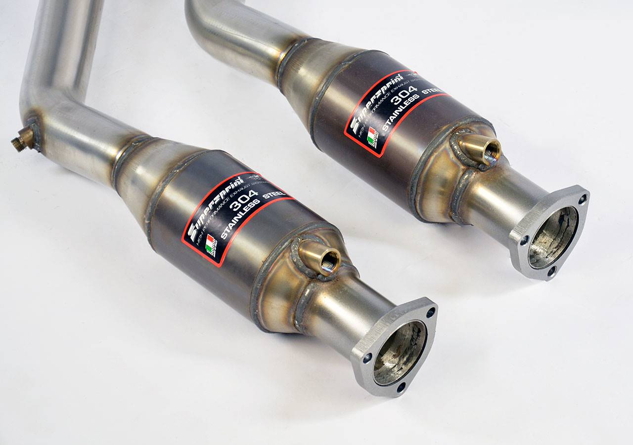 Tubo anterior con catalizador metalico 
