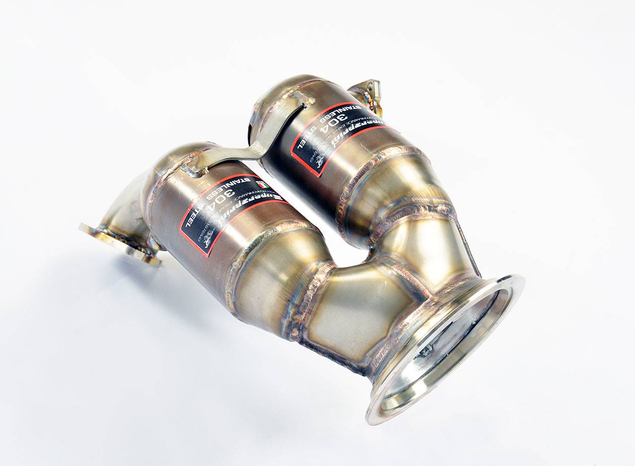 Downpipe + Metallic catalytic converter
