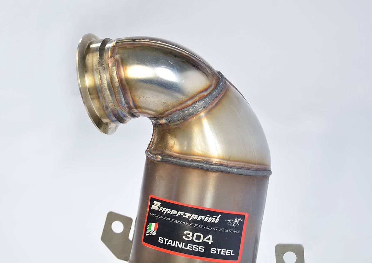 Turbo Descente tube + Catalyseur métallique WRC 100 CPSI