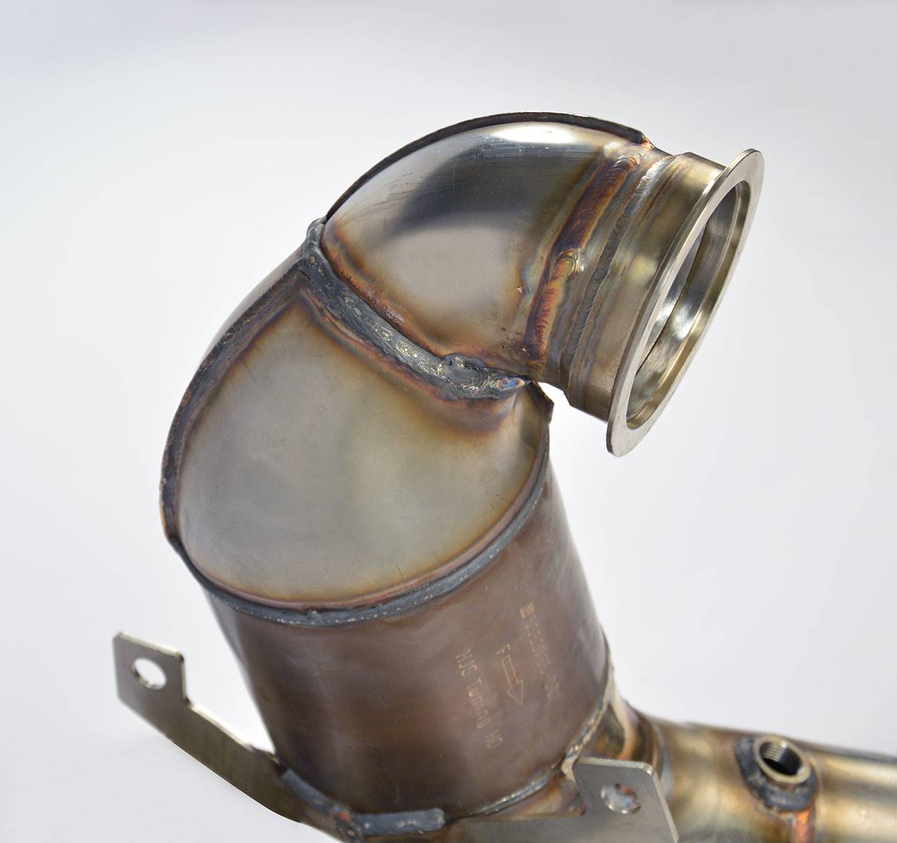 Turbo downpipe kit mit Sport Metallkatalysator WRC 100 CPSI - GPF-Entfall