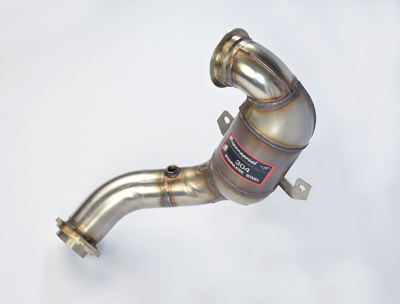 Turbo downpipe kit + Metallic catalytic converter WRC 100 CPSI - Deletes GPF