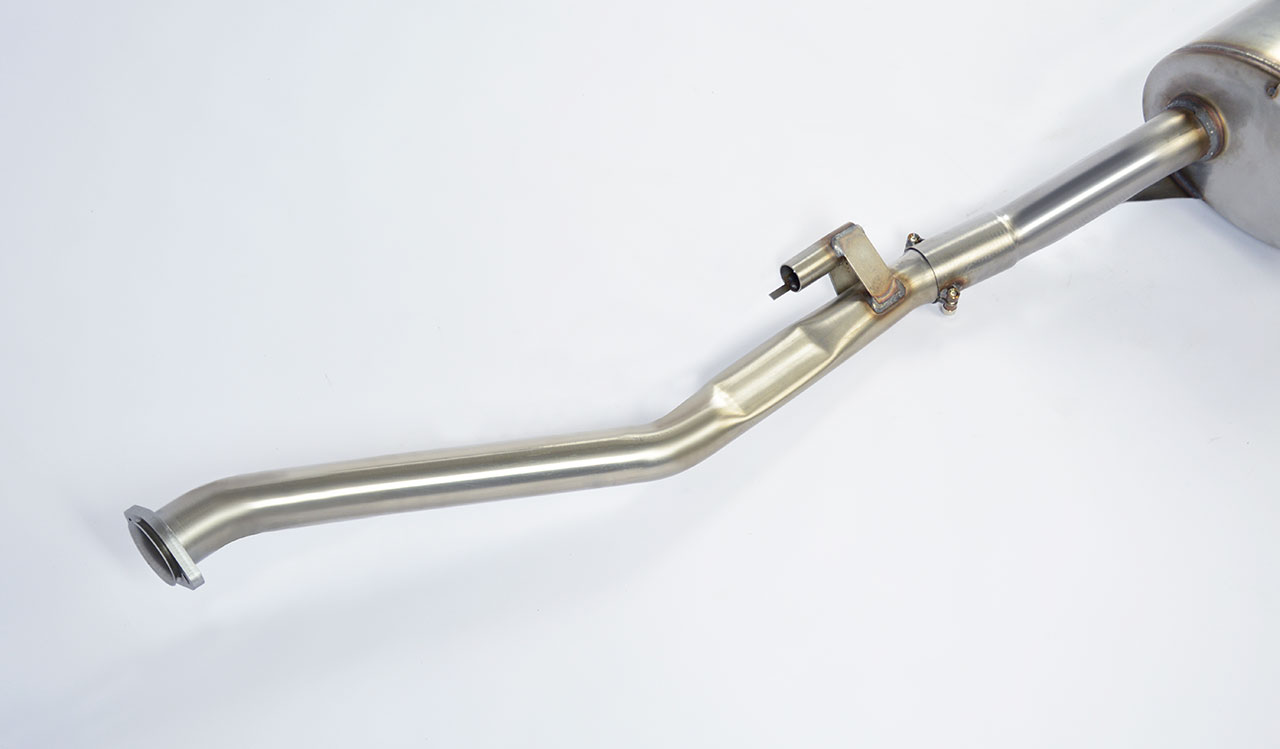 Centre-pipe + Rear exhaust 90x70