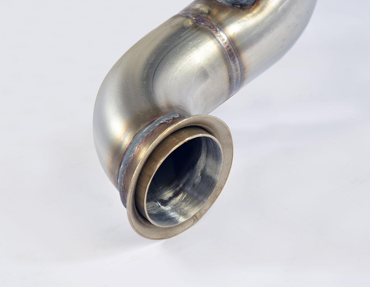 Turbo Downpipe (replaces diesel soot filter) With sensor bungs (Euro 6 engine)