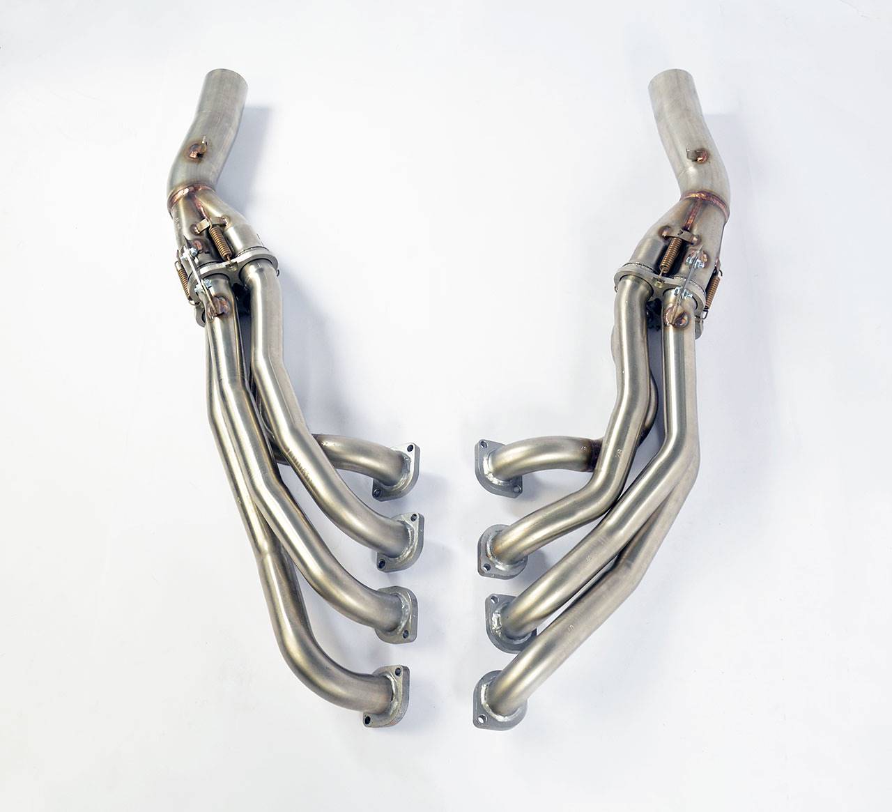 Fächerkrümmer Rechts + Links (Left Hand Drive) (Supersprint Design Patent)