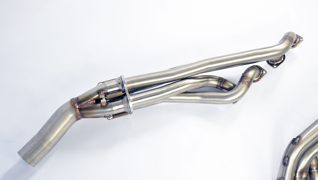 Fächerkrümmer Rechts - Links (Right Hand Drive) SUPERSPRINT DESIGN PATENT 