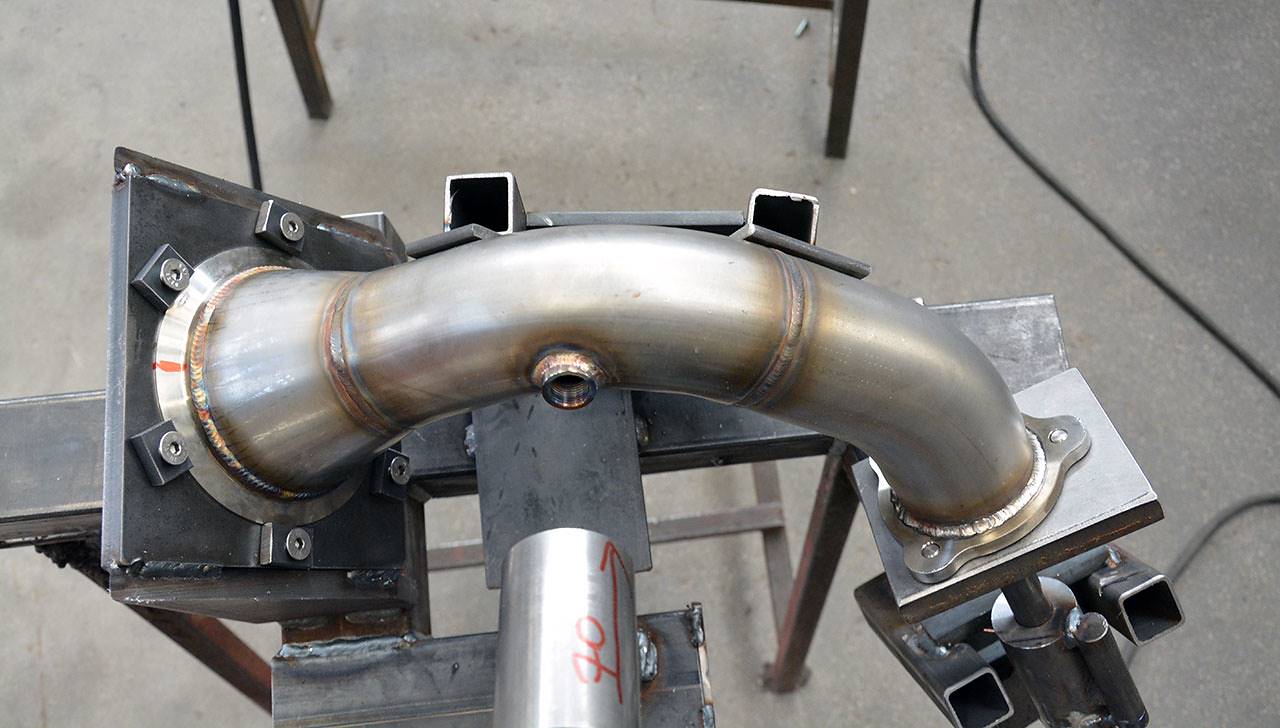 Downpipe kit Right + Left (Replaces catalytic converter) (Left Hand Drive / Right Hand Drive)