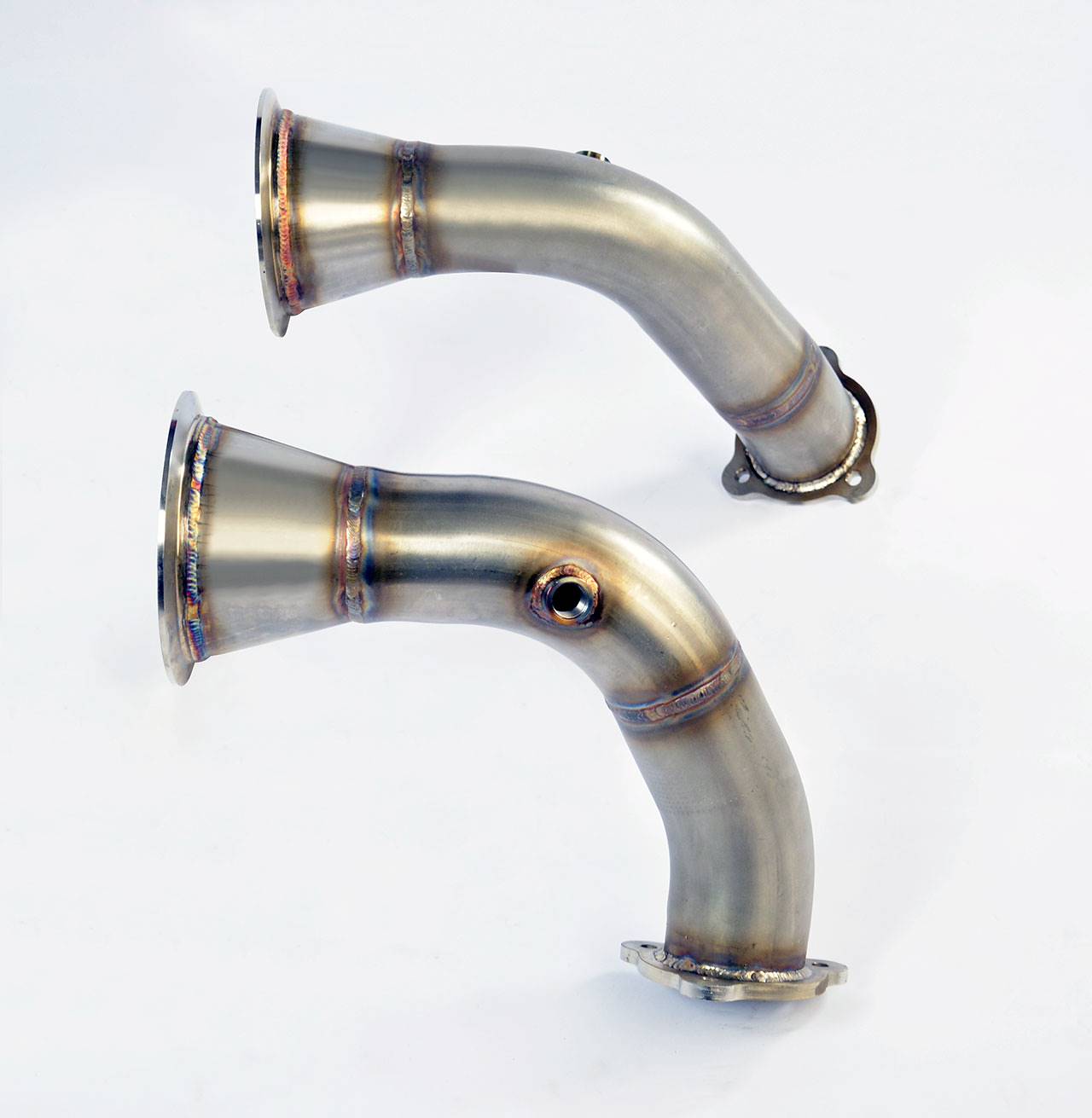 Downpipe kit Right + Left (Replaces catalytic converter) (Left Hand Drive / Right Hand Drive)