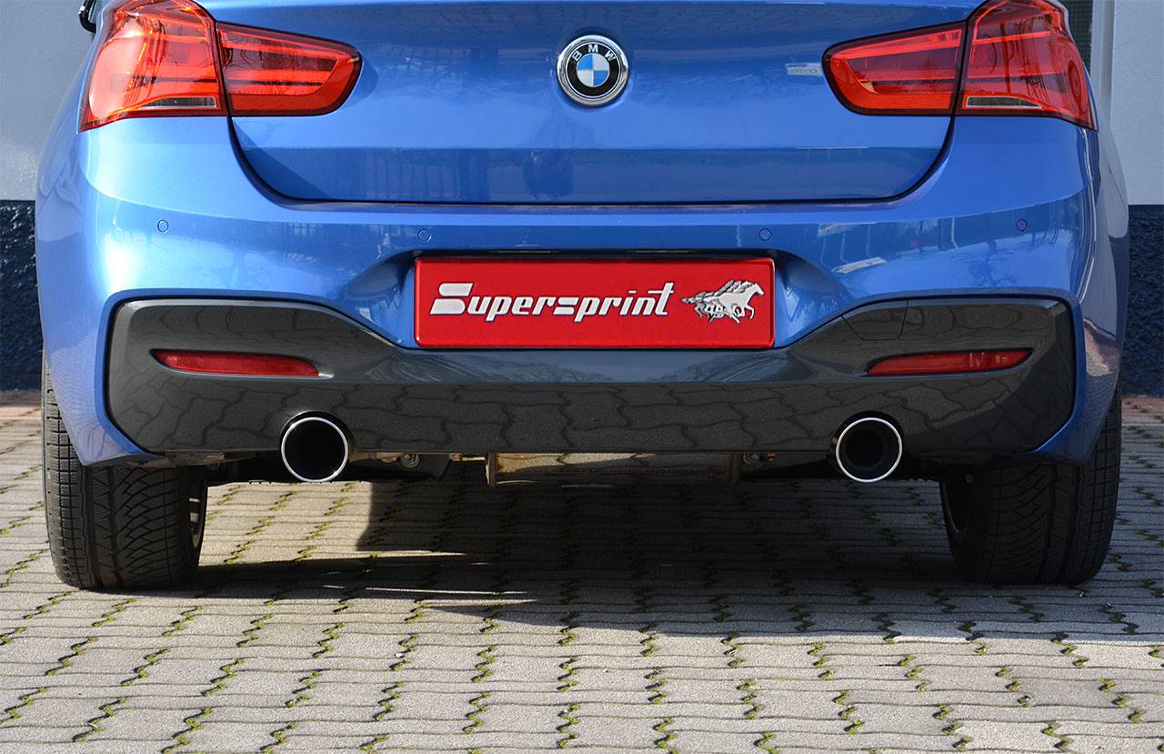 Friedrich BMW F20 120i 76mm catback system