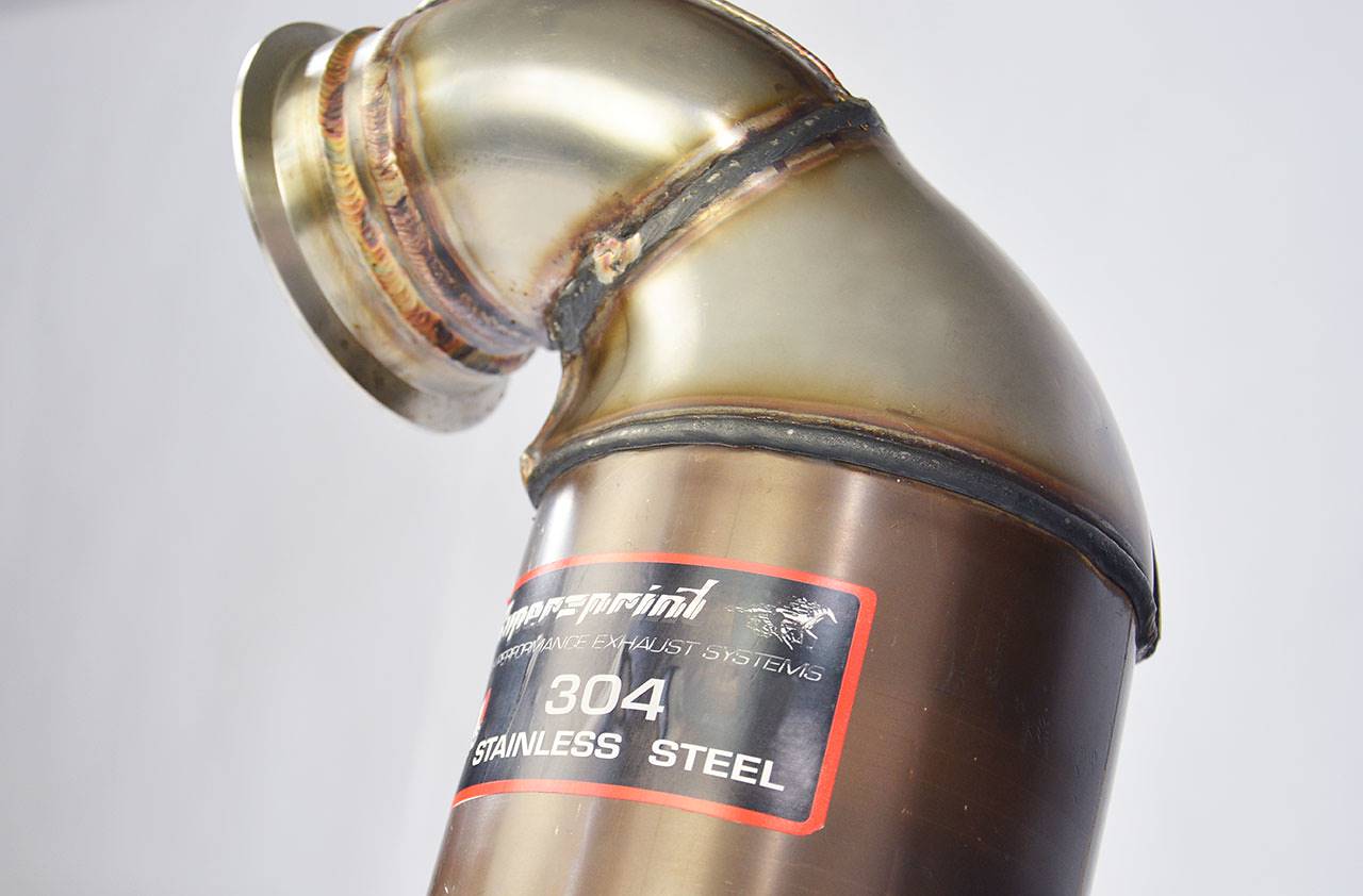 Tubo turbina con catalizzatore metallico 200 CPSI