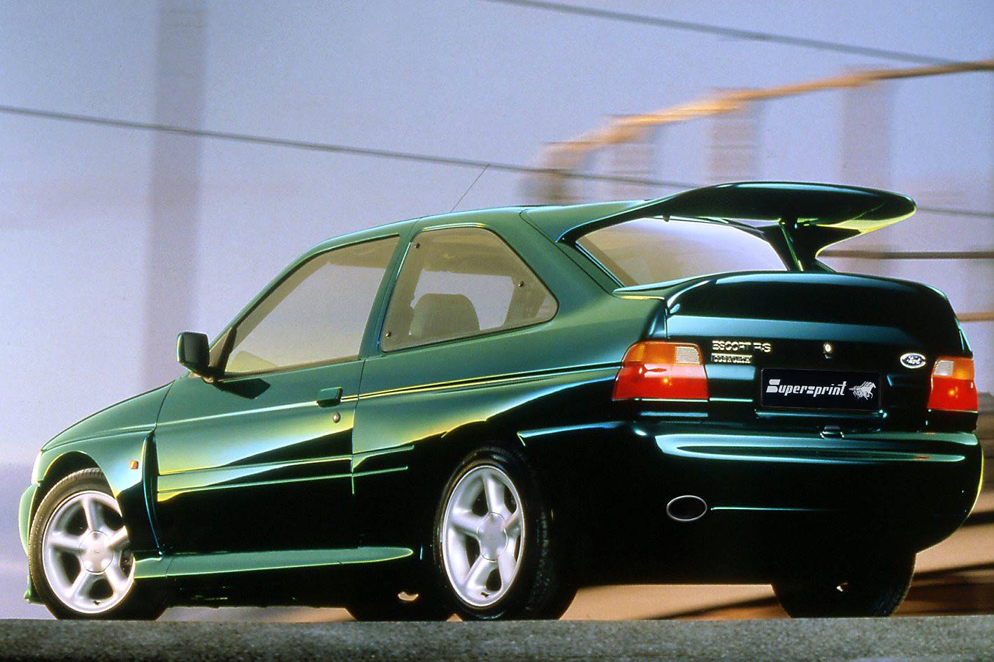 Supersprint Auspuff für FORD ESCORT RS COSWORTH 4x4 (220 Hp) '92 ->'96