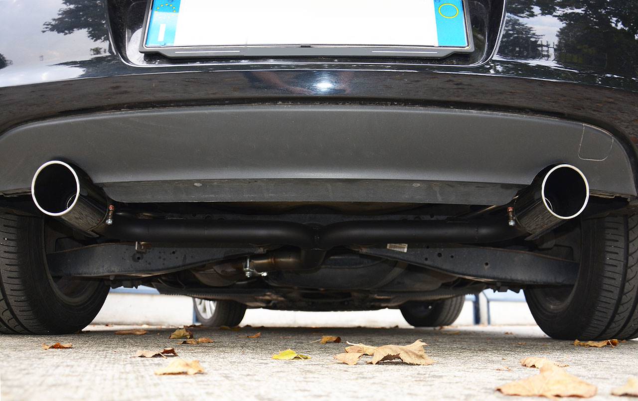 Rear pipe Y-Pipe (Muffler delete)