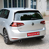New sport exhaust for Golf Mk7 GTD 184 hp